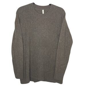 Aritzia The Group by Babaton 100% Cashmere Crewneck Sweater Brown Soft Women XS